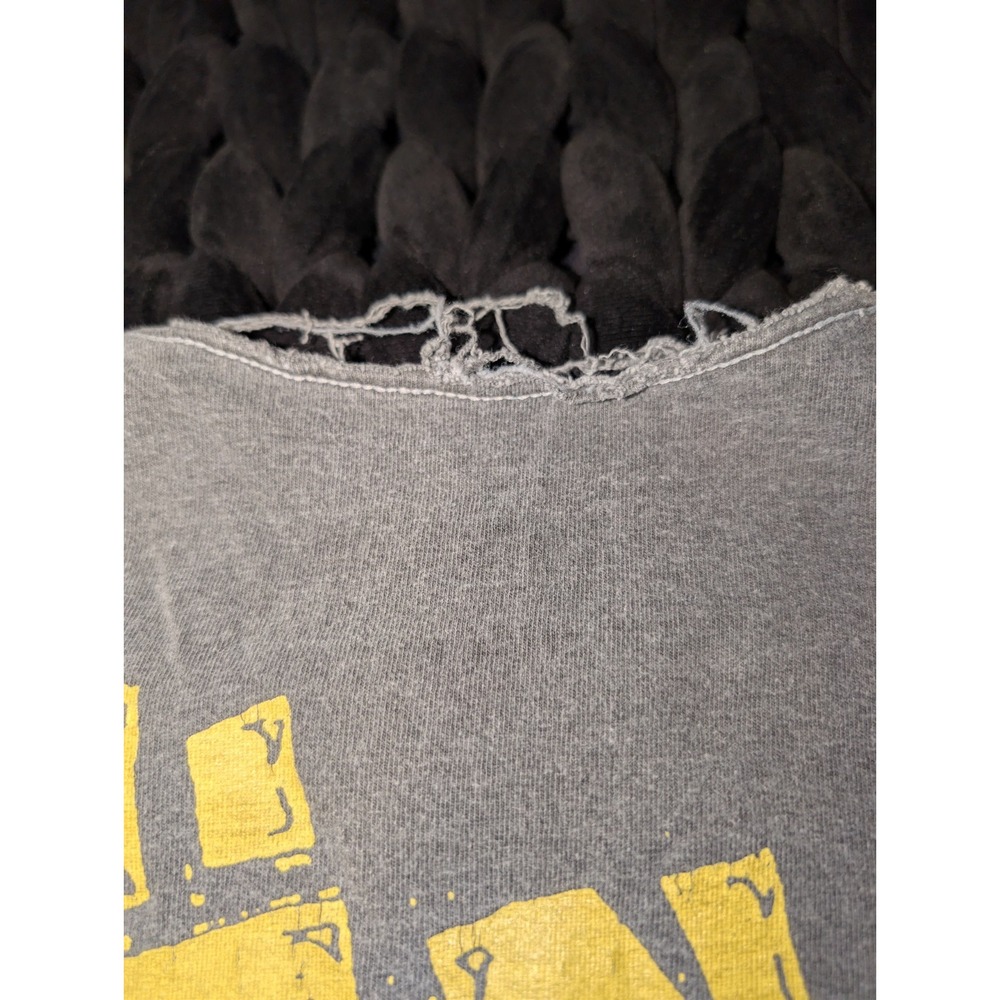 Death Row Records Gray Gin & Juice Distressed Graphic Tshir Size Meduim - Picture 5 of 8